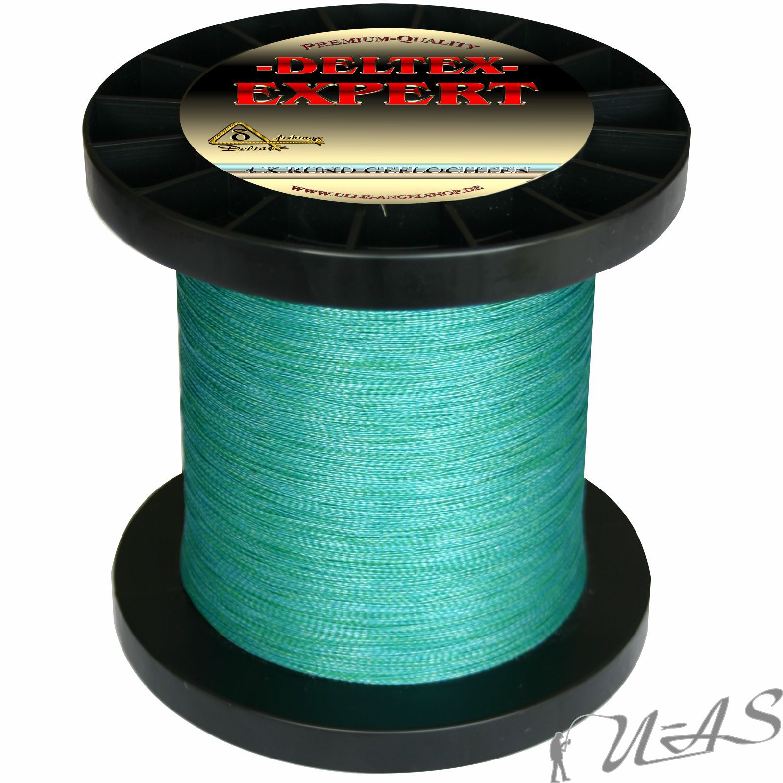 Deltex Expert Rund Geflochtene Dyneema Angel Schnur 0,18mm 500M Gelb Kva 