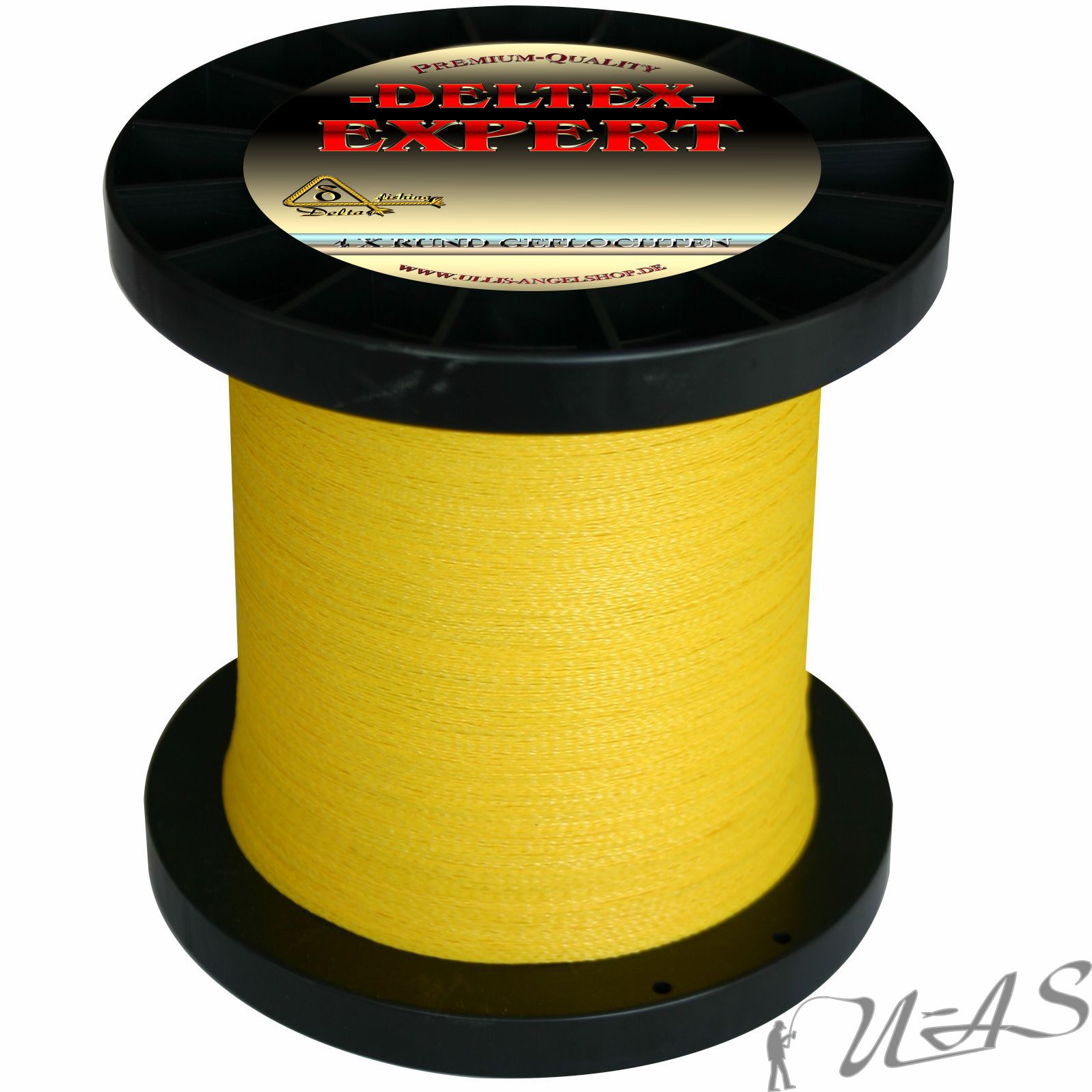 Deltex Mexxx Rund Geflochtene Angel Schnur Sinkend Teflon 0,20 110M Braun Sha