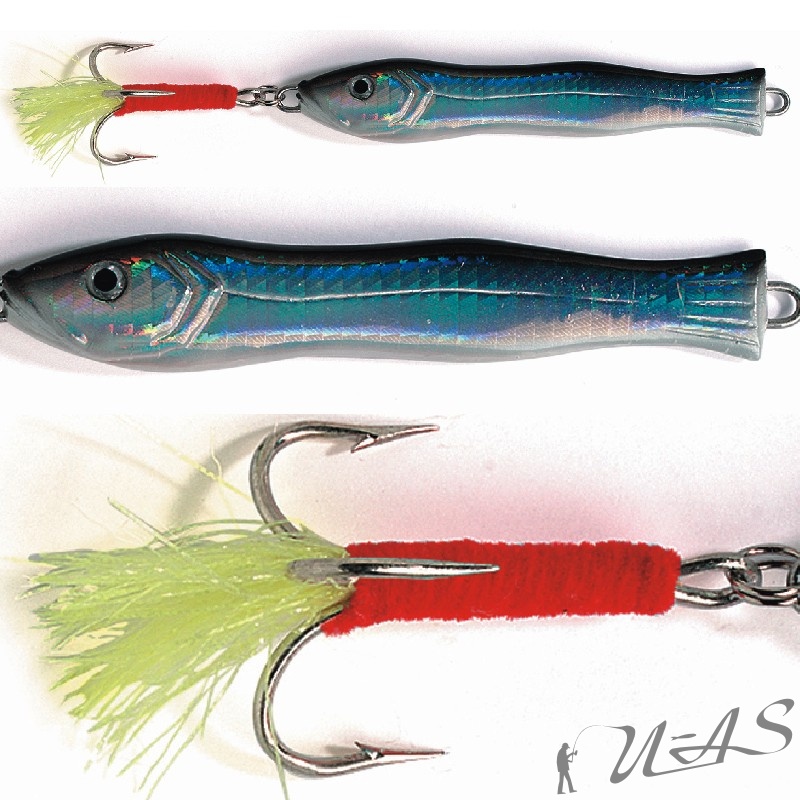 Cormoran Mega Jigger Deep Gummifisch Pilker /& Schleppköder Grün 430G Ava