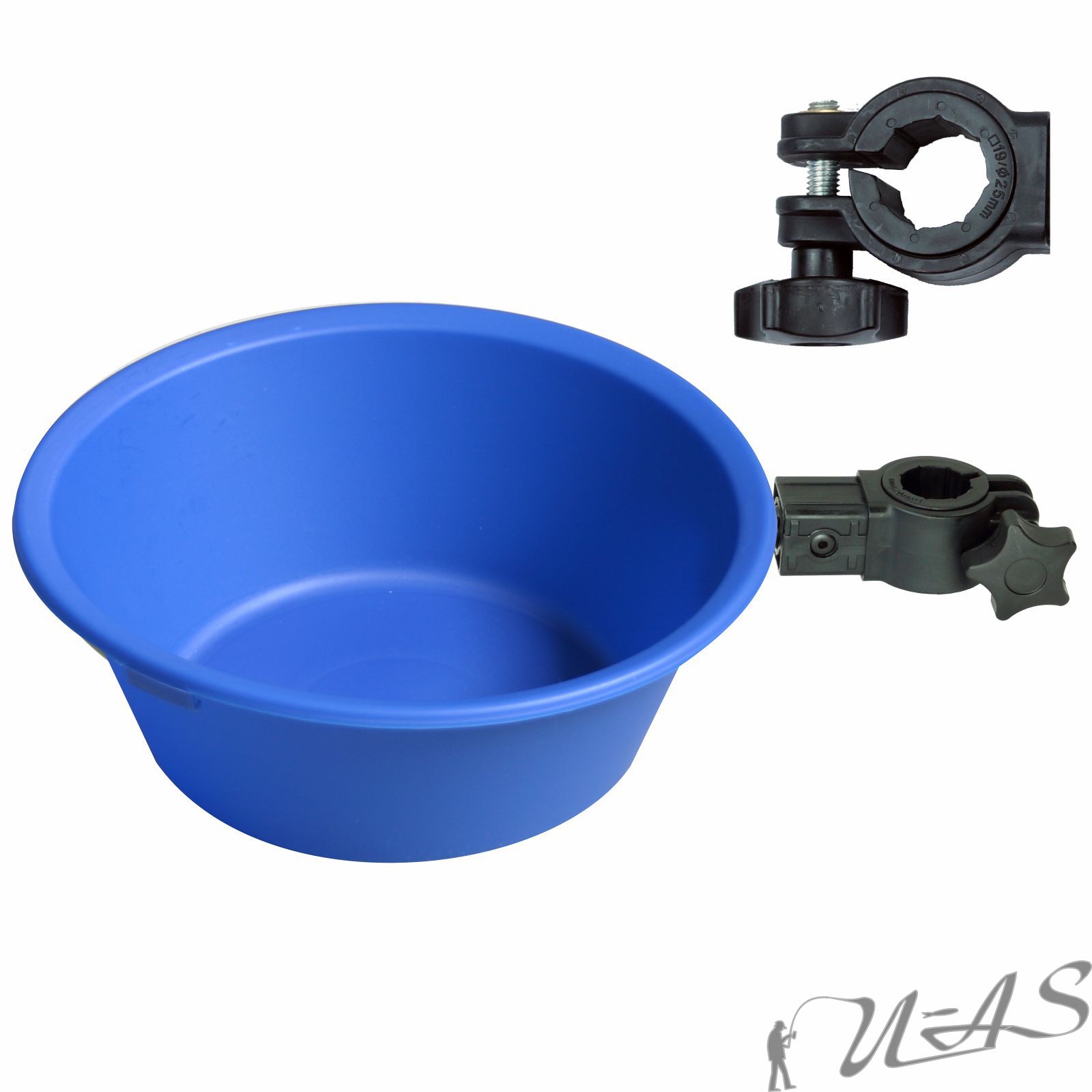 Delta Fishing Madendose Bait Box KöderDose Futterdose 1,70Pt 1,0L Sitzkiepe Kva