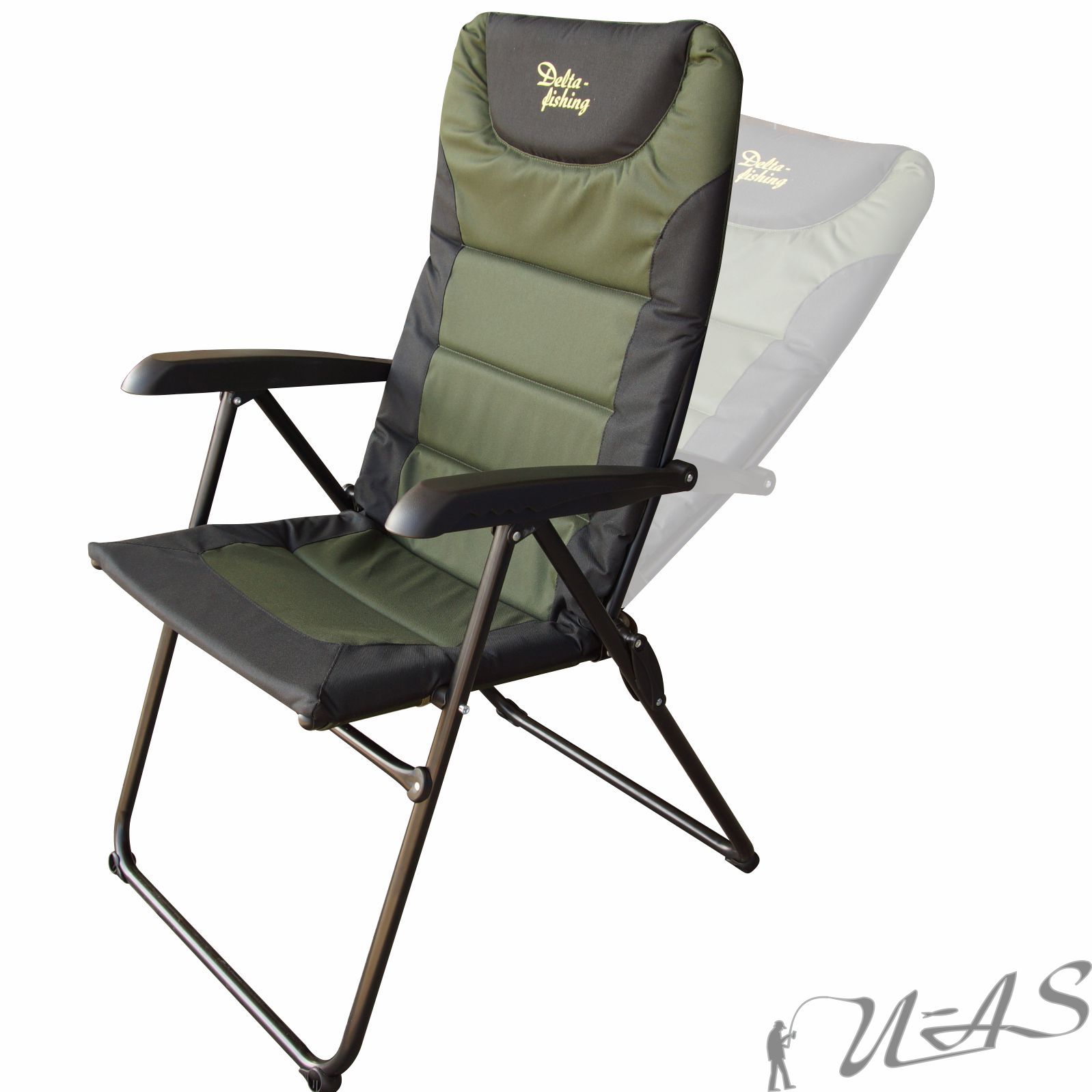 Delta Fishing XL Angler Stuhl Angel Stuhl Camping Stuhl Verstellbare