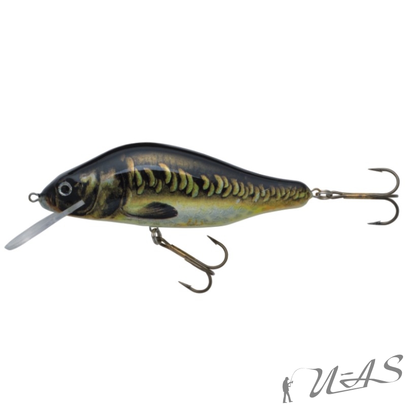 DAM Top Wobbler Super Natural DR Tauchend 7CM bis 1,40M Tief Zander Köder Ava 