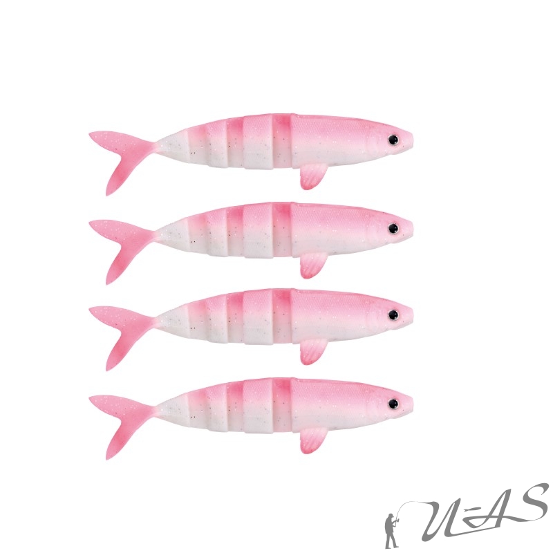 6G 9CM Zander Köder Soft Bait Ava DAM FZ Power Skater Gummifisch Soft Lure 4St 