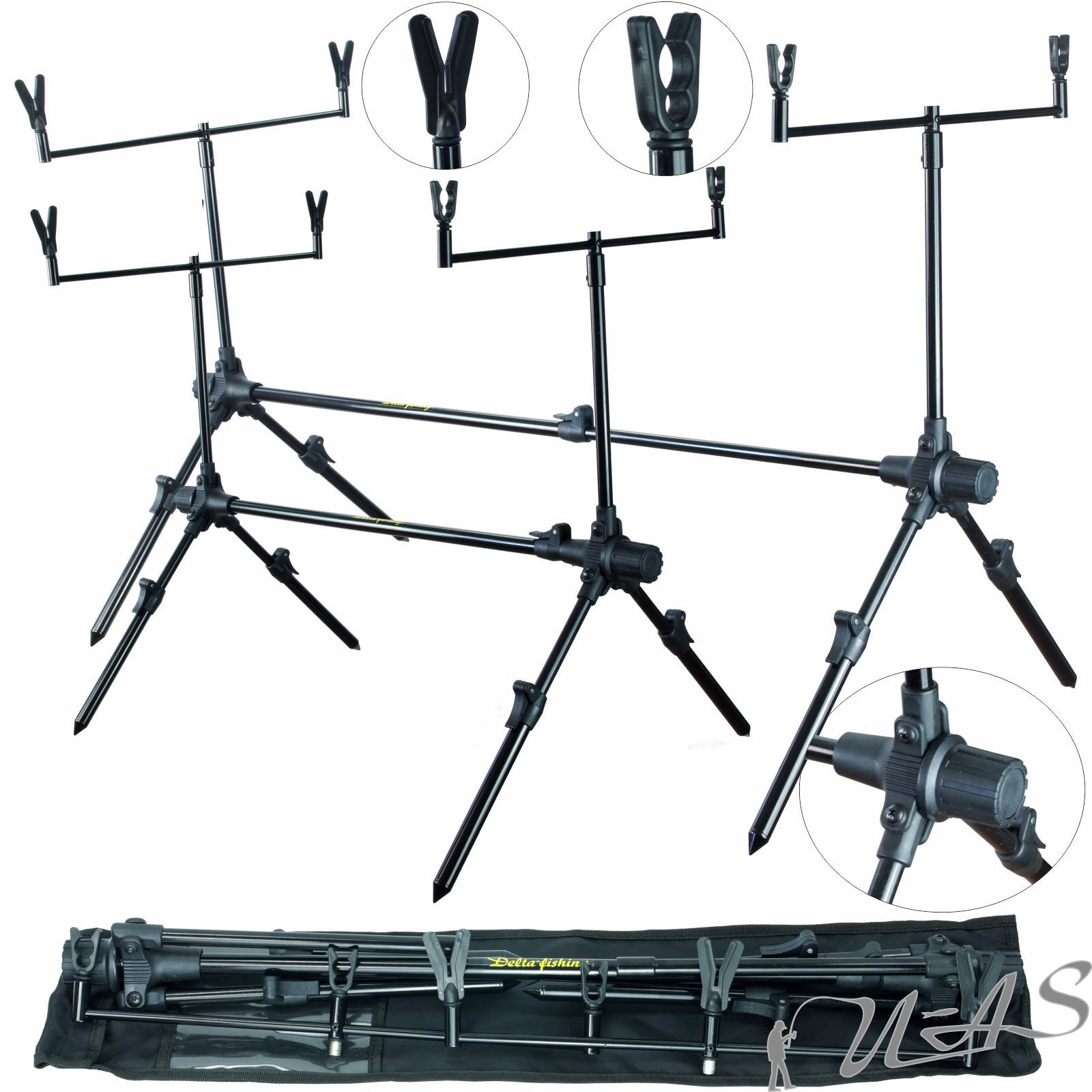 JRC Cocoon Pod 4 Rod Pod Ruten Ständer Karpfen Rut Produktbild-Vorschau 11