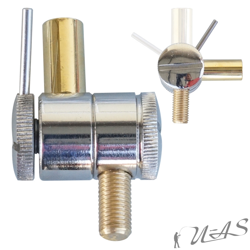 2 Stück Edelstahl Schnellwechsel Adapter Quick Release Für Bissmelder /& Auflage